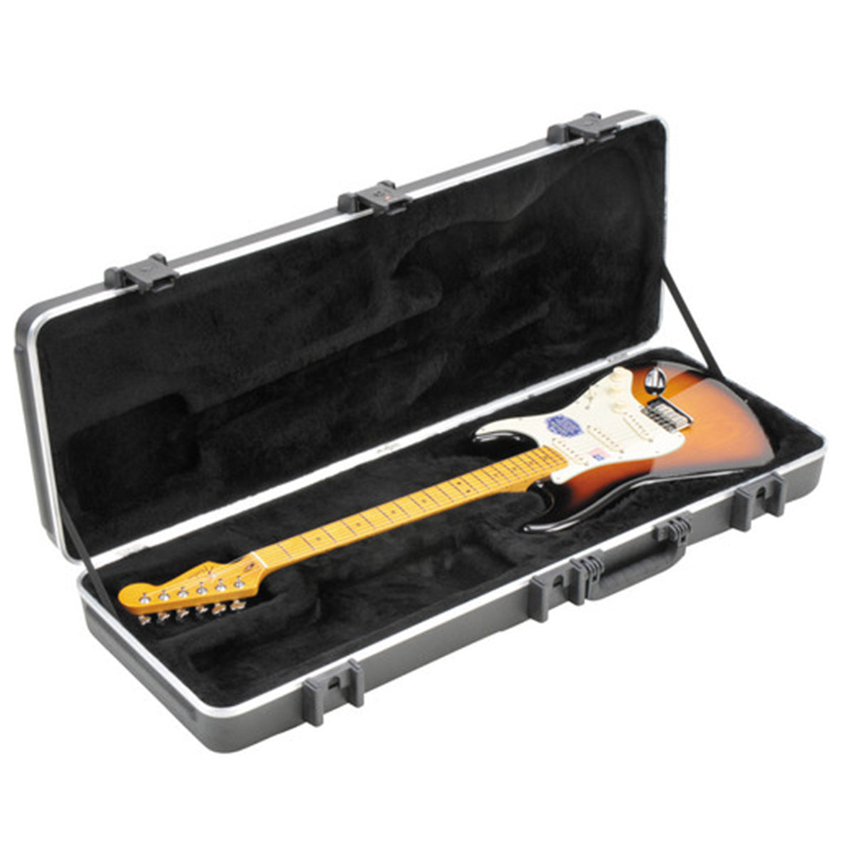 SKB ABS Molded, Strat/Tele Rectangular Hardshell, Large TSA Trigger Latches