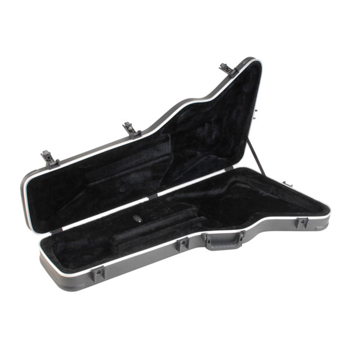 SKB Explorer/Firebird Type Hardshell - TSA Latch, Over-Molded Handle Guitar Case