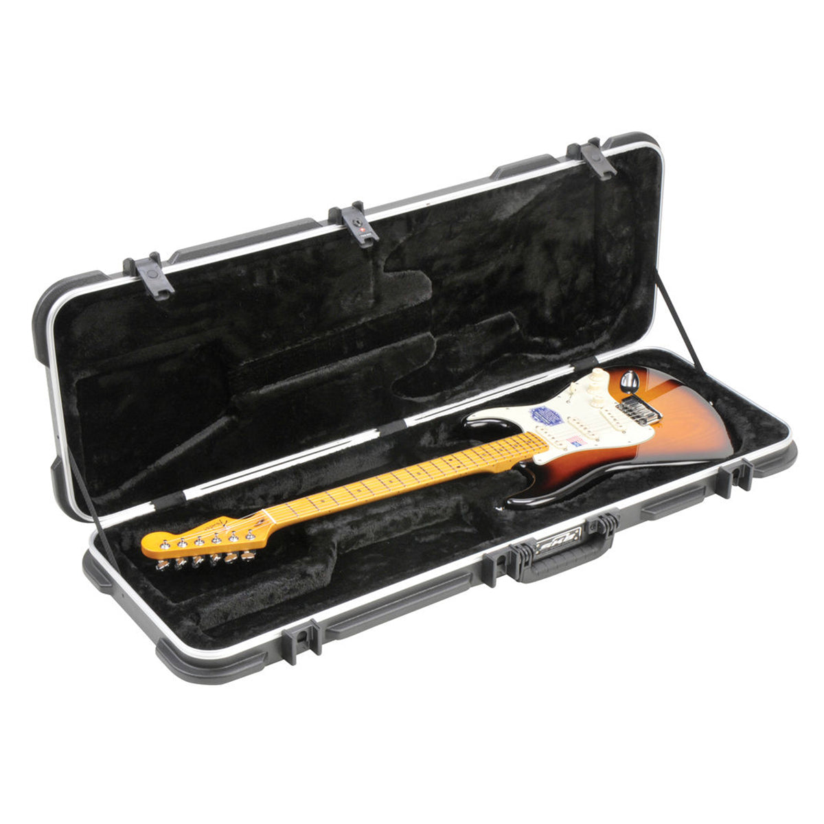 SKB Electric Rectangular Hardshell- TSA Latch, Over-Molded Handle Guitar Case