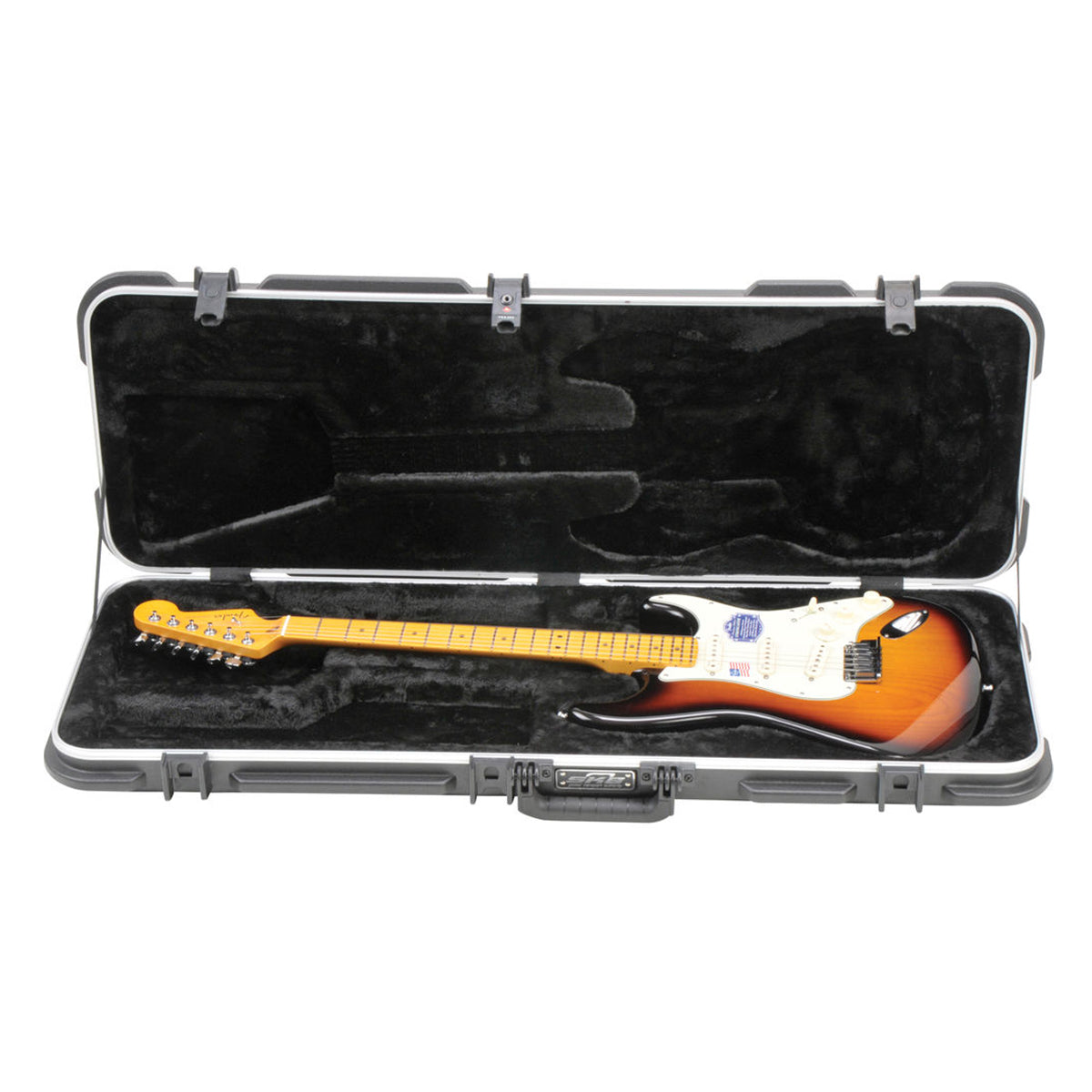 SKB Electric Rectangular Hardshell- TSA Latch, Over-Molded Handle Guitar Case