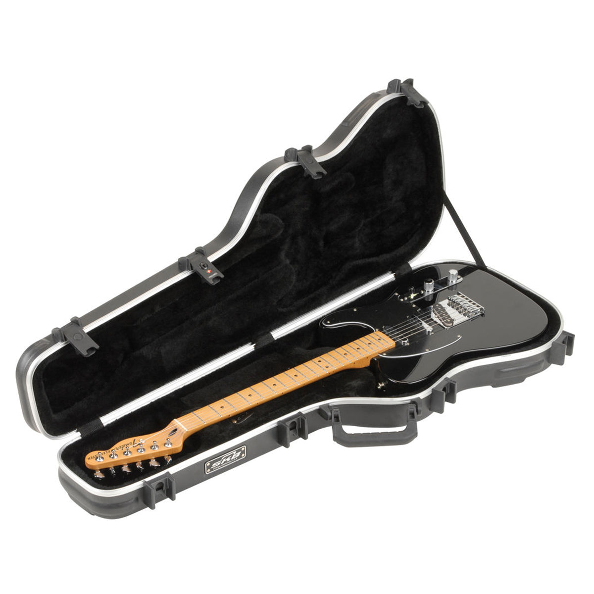 SKB Shaped Standard Electric Hardshell - TSA Latch Over-Molded Handle Guitar Case