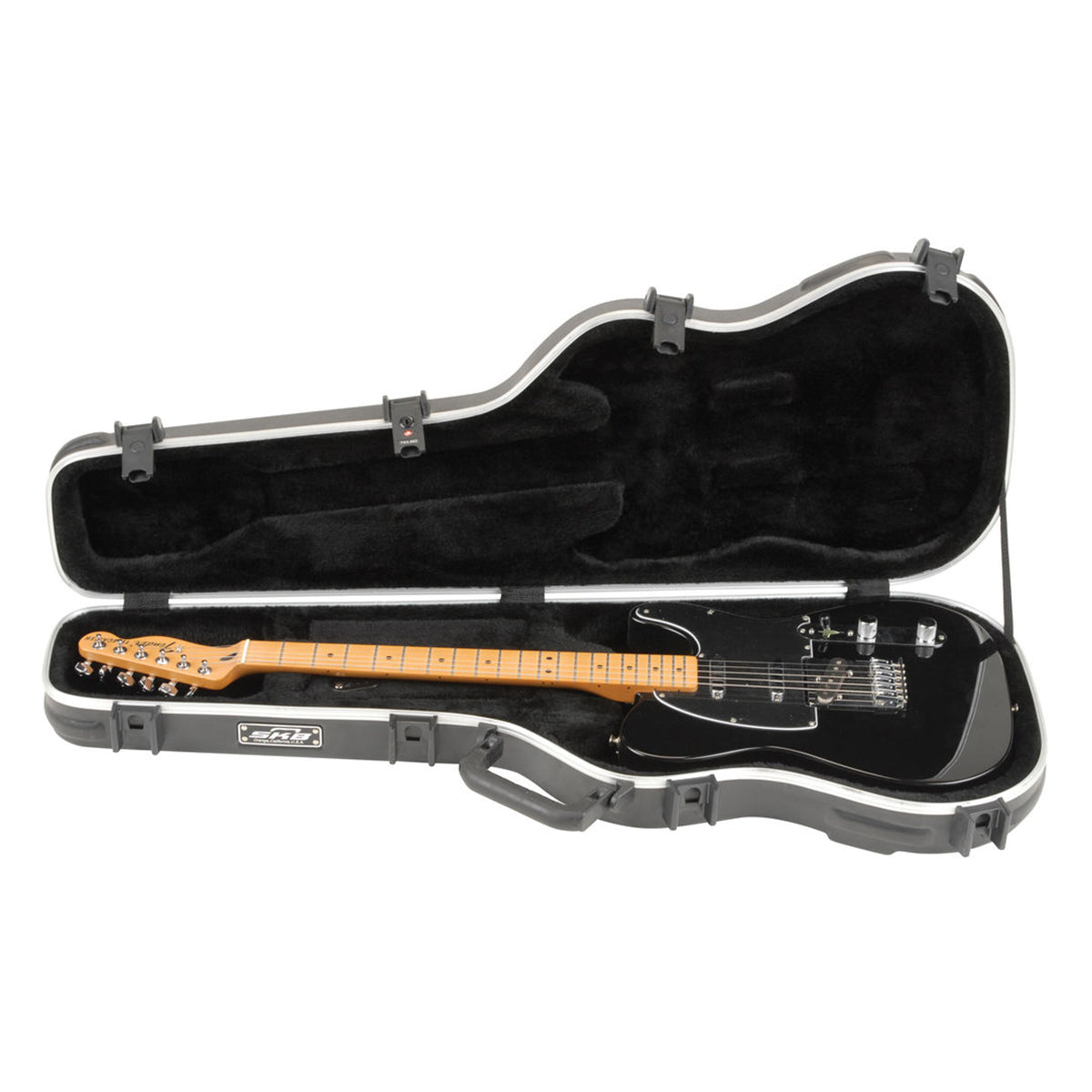 SKB Shaped Standard Electric Hardshell - TSA Latch Over-Molded Handle Guitar Case