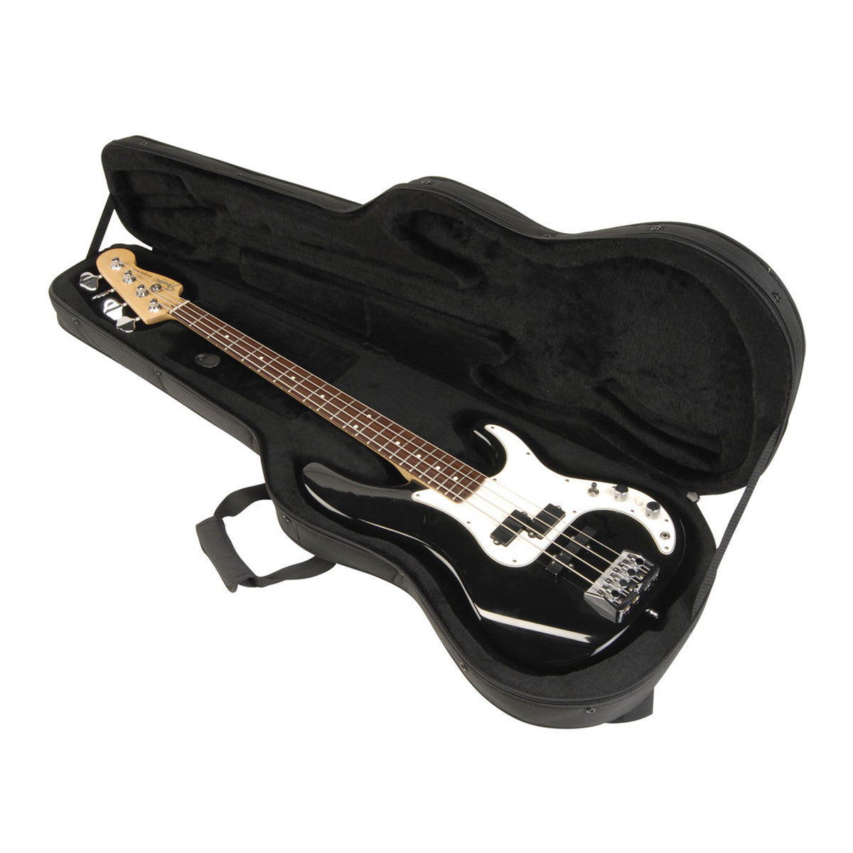 SKB Universal Shaped for Electric Bass Soft Case w/EPS foam interior/Nylon exterior, back straps