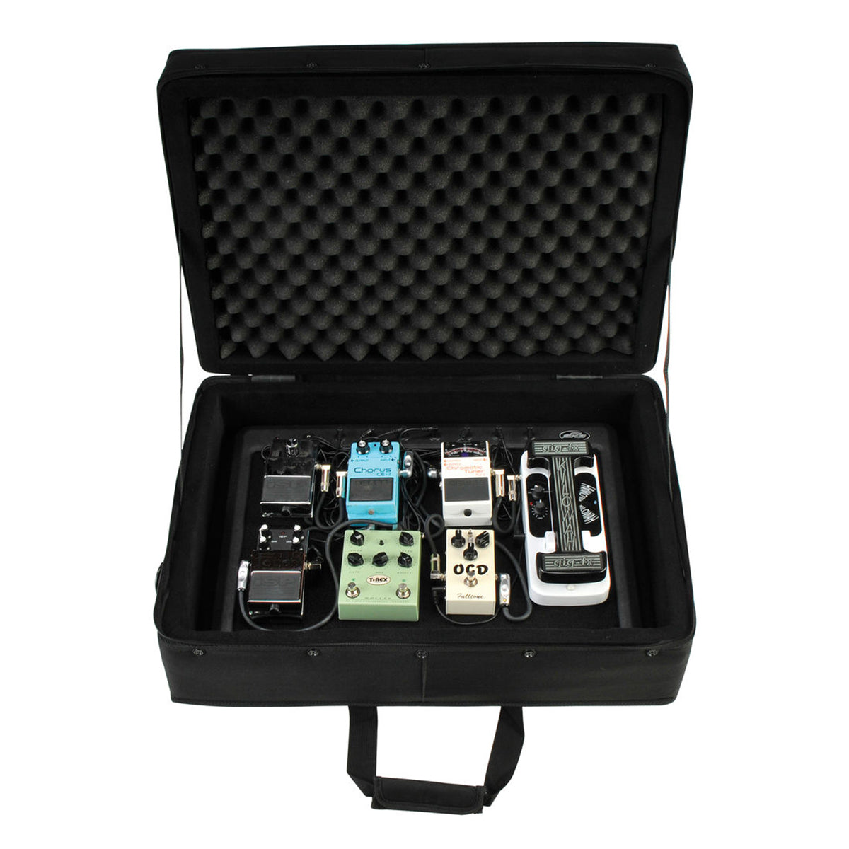 SKB 8-port Powered Pedalboard - 9VDC power, Includes 1SKB-SC2316 Soft Case