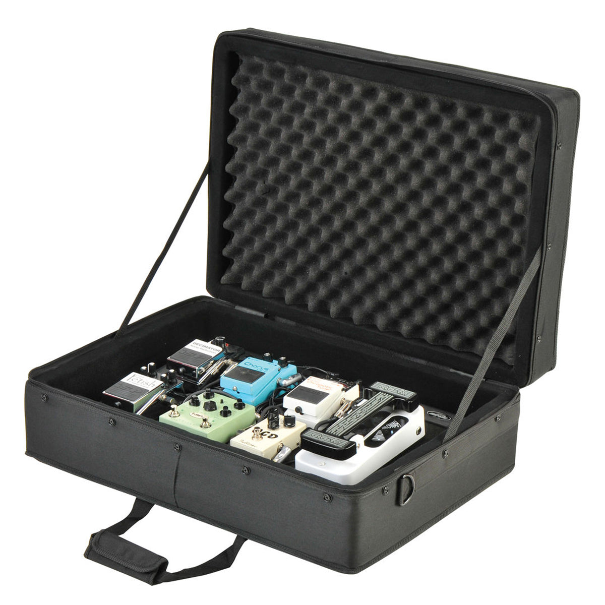 SKB 8-port Powered Pedalboard - 9VDC power, Includes 1SKB-SC2316 Soft Case
