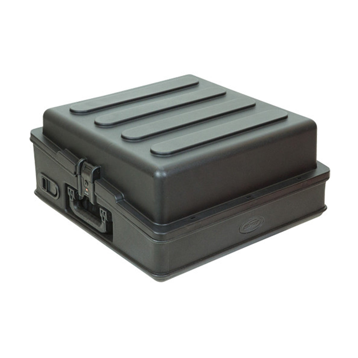 SKB Roto-Molded 10 RU Top Mixer Rack Steel Rails, Hard top L/R Access doors