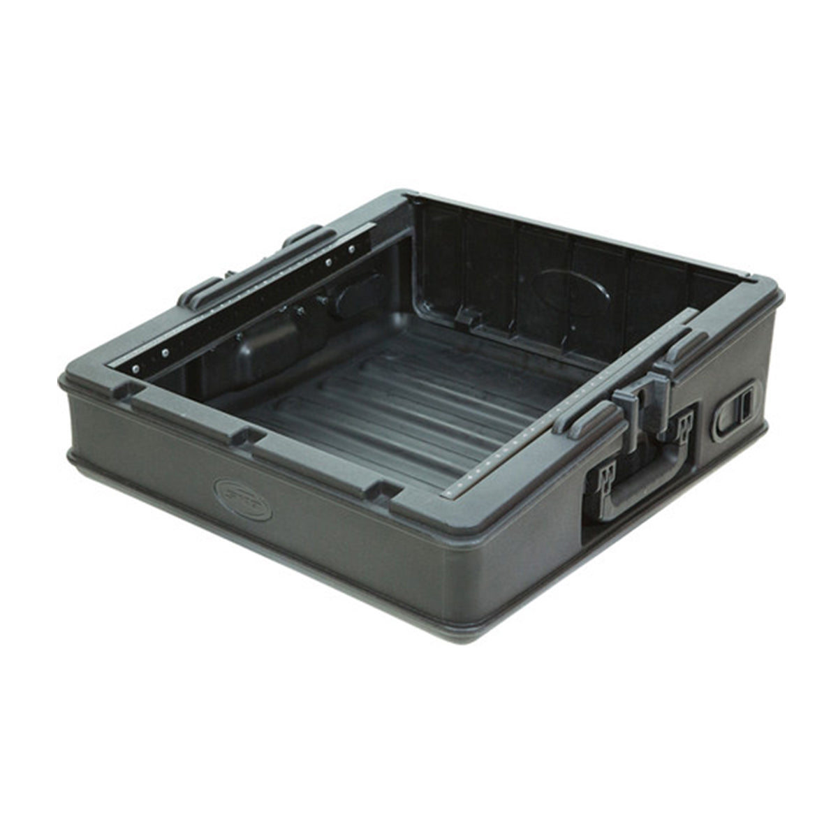 SKB Roto-Molded 10 RU Top Mixer Rack Steel Rails, Hard top L/R Access doors