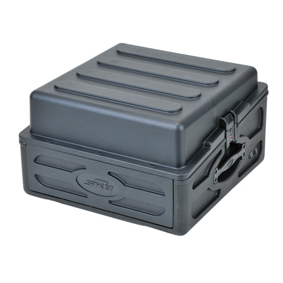 SKB Roto Rack Case 10U Top Rack, 2U Front Rack, Steel Rails, Hard top, L/R Access doors