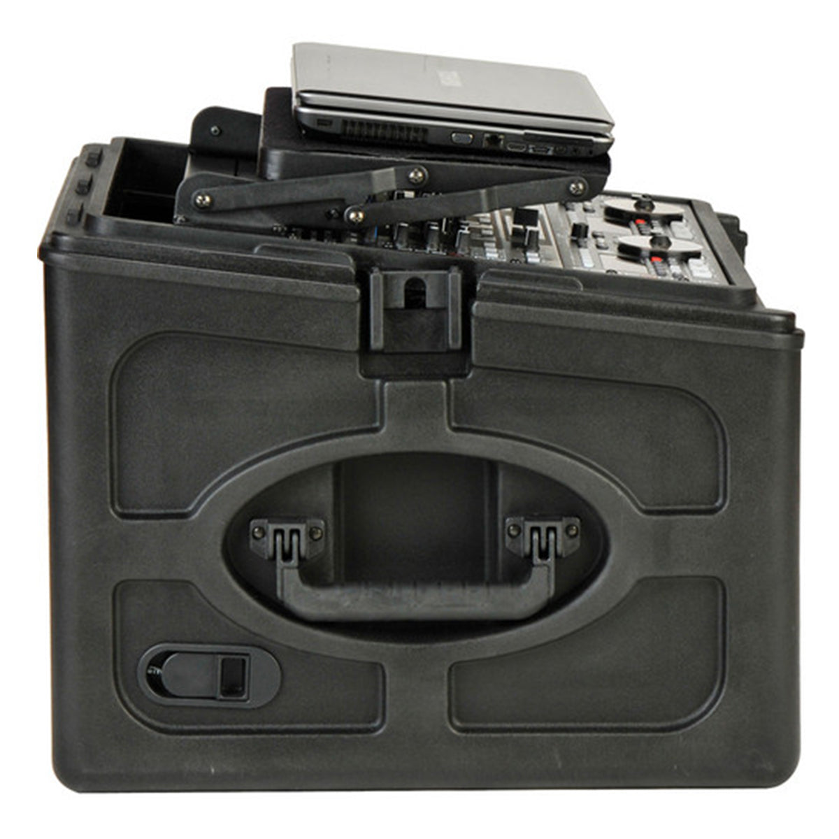 SKB Roto Rack Console 10U Top Rack, 6U Front Rack, Steel Rails, Hard top, L/R Access Doors