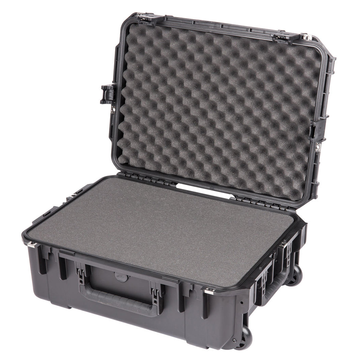 SKB Waterproof Utility Case with Wheels and Cubed Foam (Black) 22" x 15" x 8"