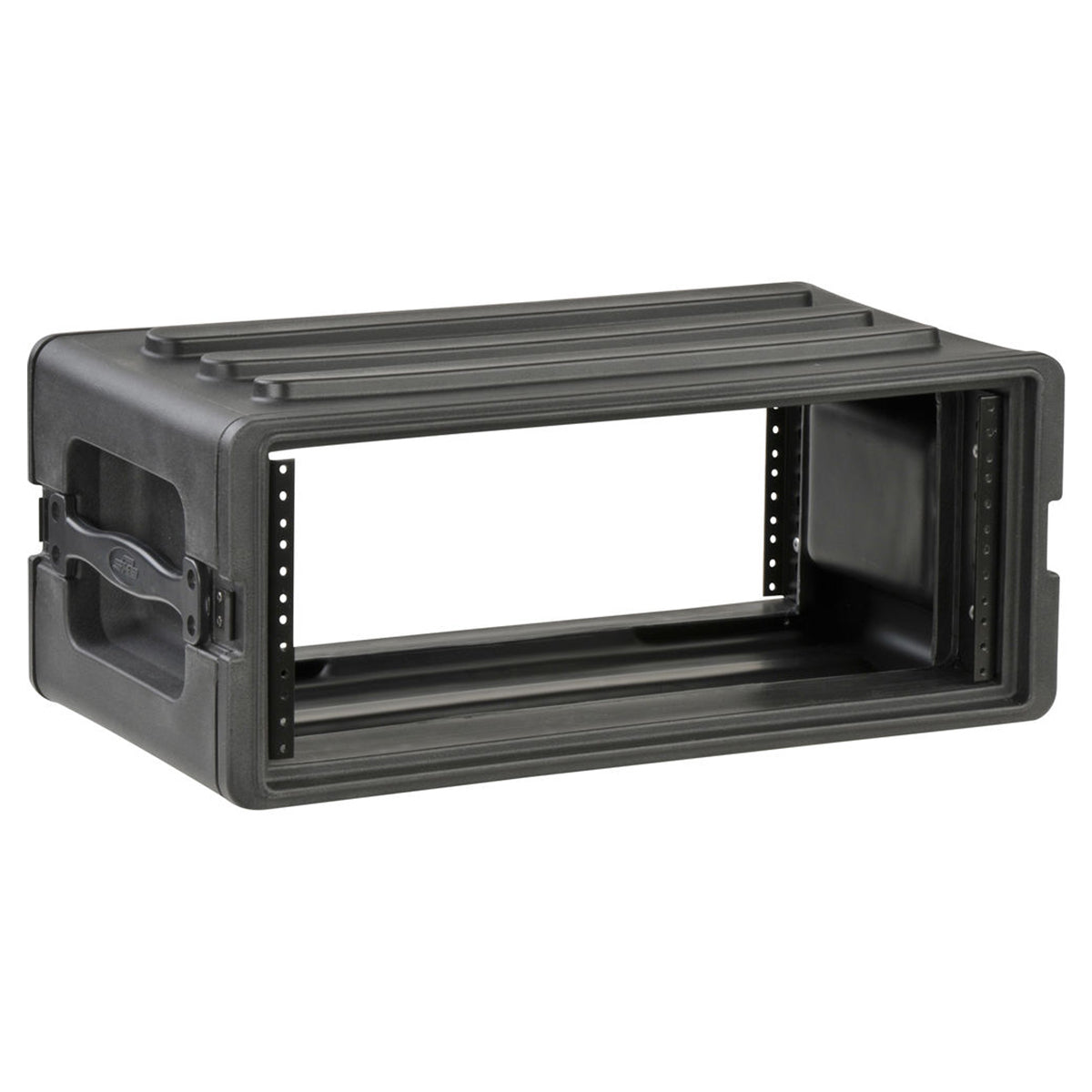 SKB 4U Shallow Roto Rack with Steel Rails (front/back), 10.5" deep (rail-to-rail)