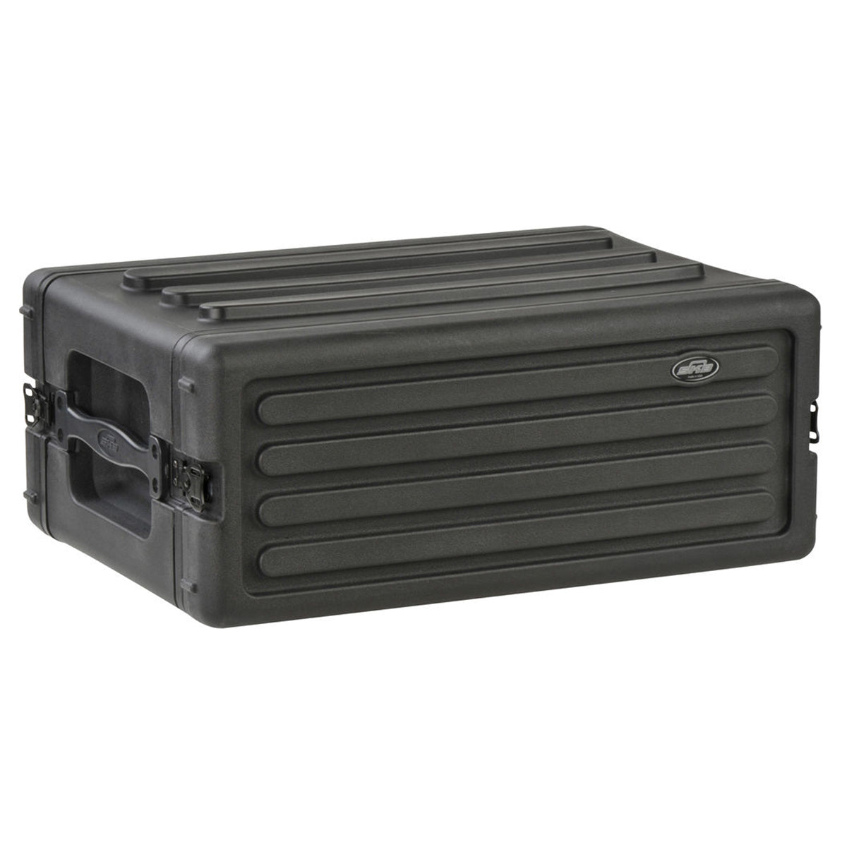 SKB 4U Shallow Roto Rack with Steel Rails (front/back), 10.5" deep (rail-to-rail)