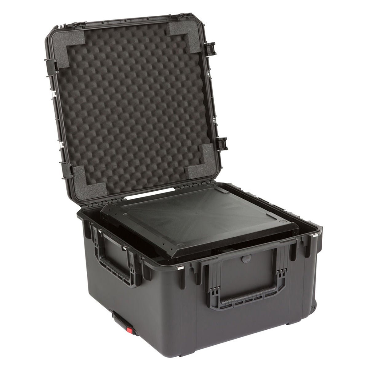 SKB iSeries Case with Removeable 6U Aluminum Rack Cage, TSA Locking Latches, Wheels