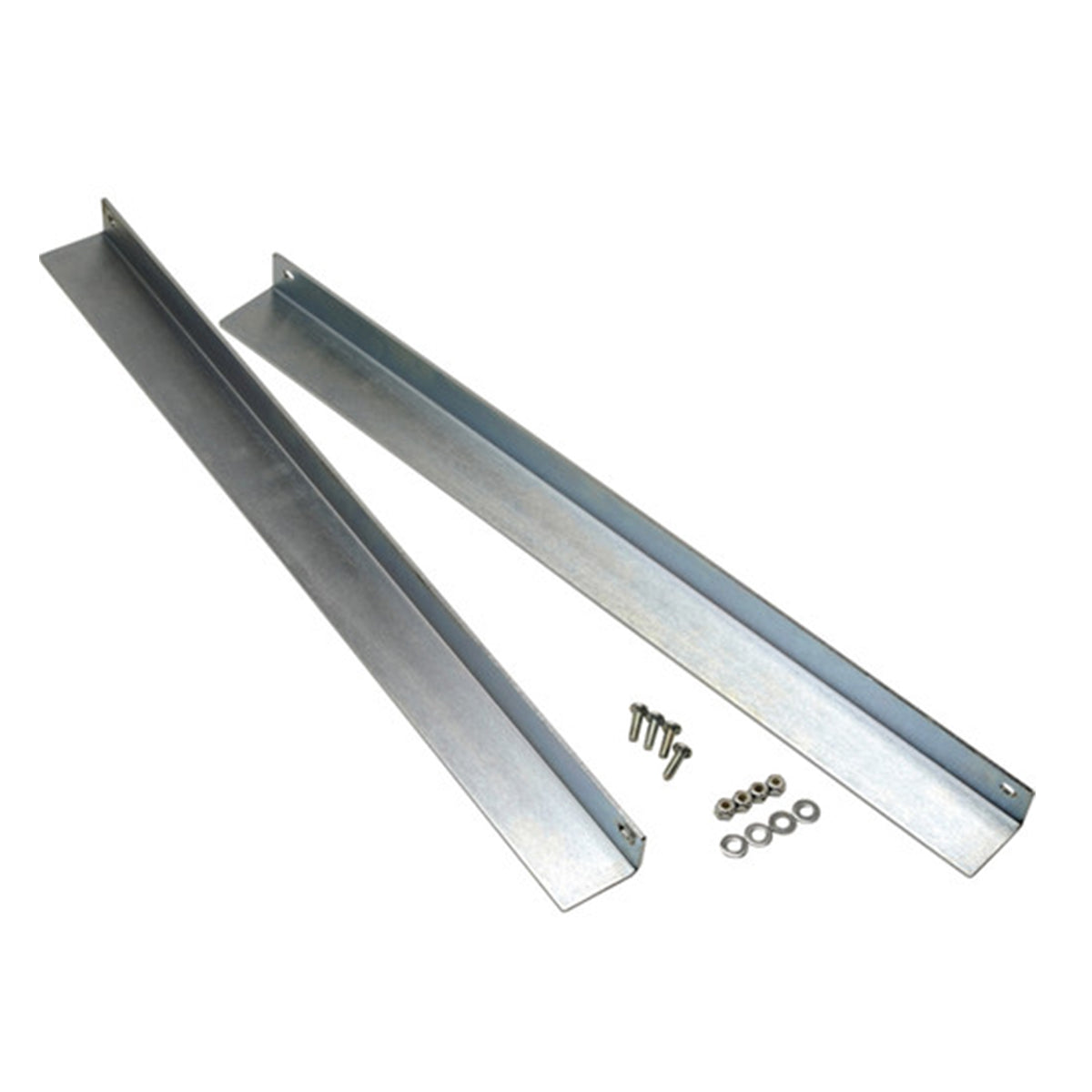 SKB Support Rails - stl. Zinc Plated - Fits only on 24" Shock Racks (23.5"x2"x1.25")