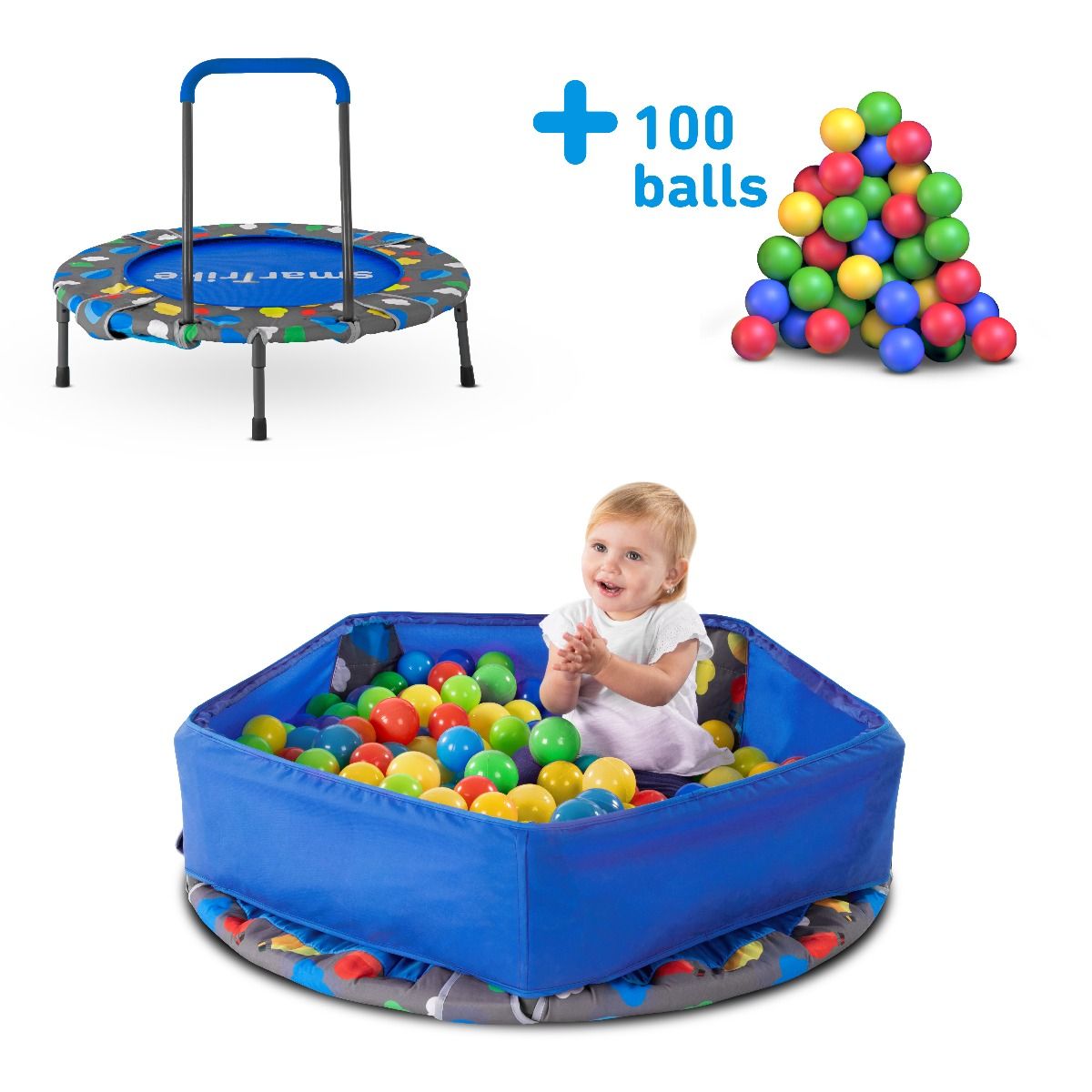 Smartrike Activity Center 3in1 Trampoline