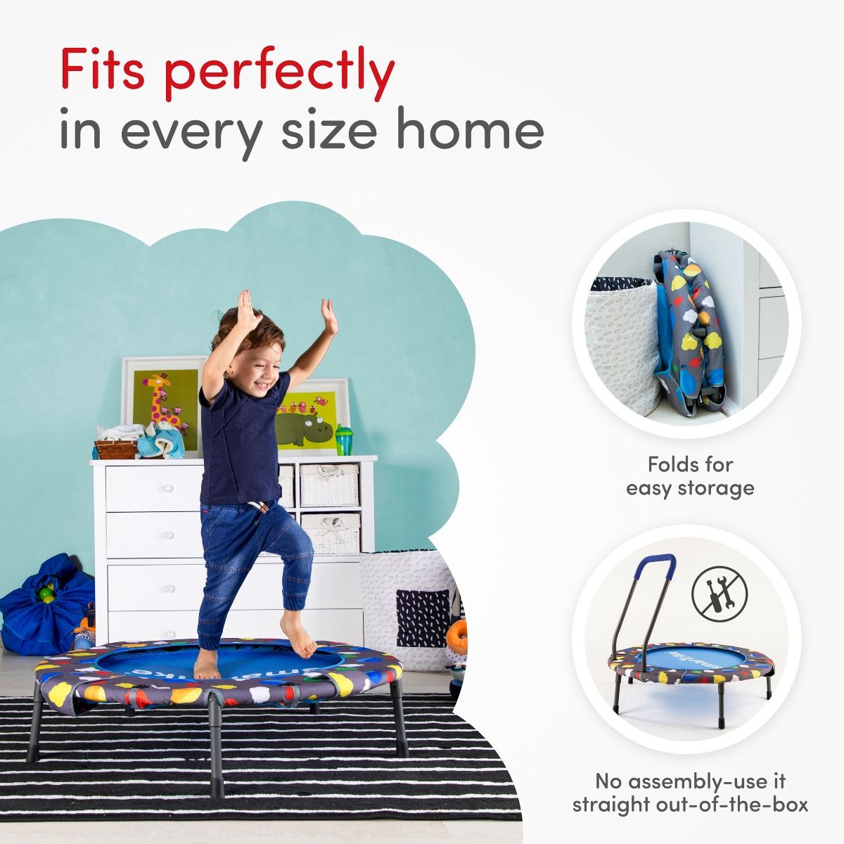 Smartrike Activity Center 3in1 Trampoline