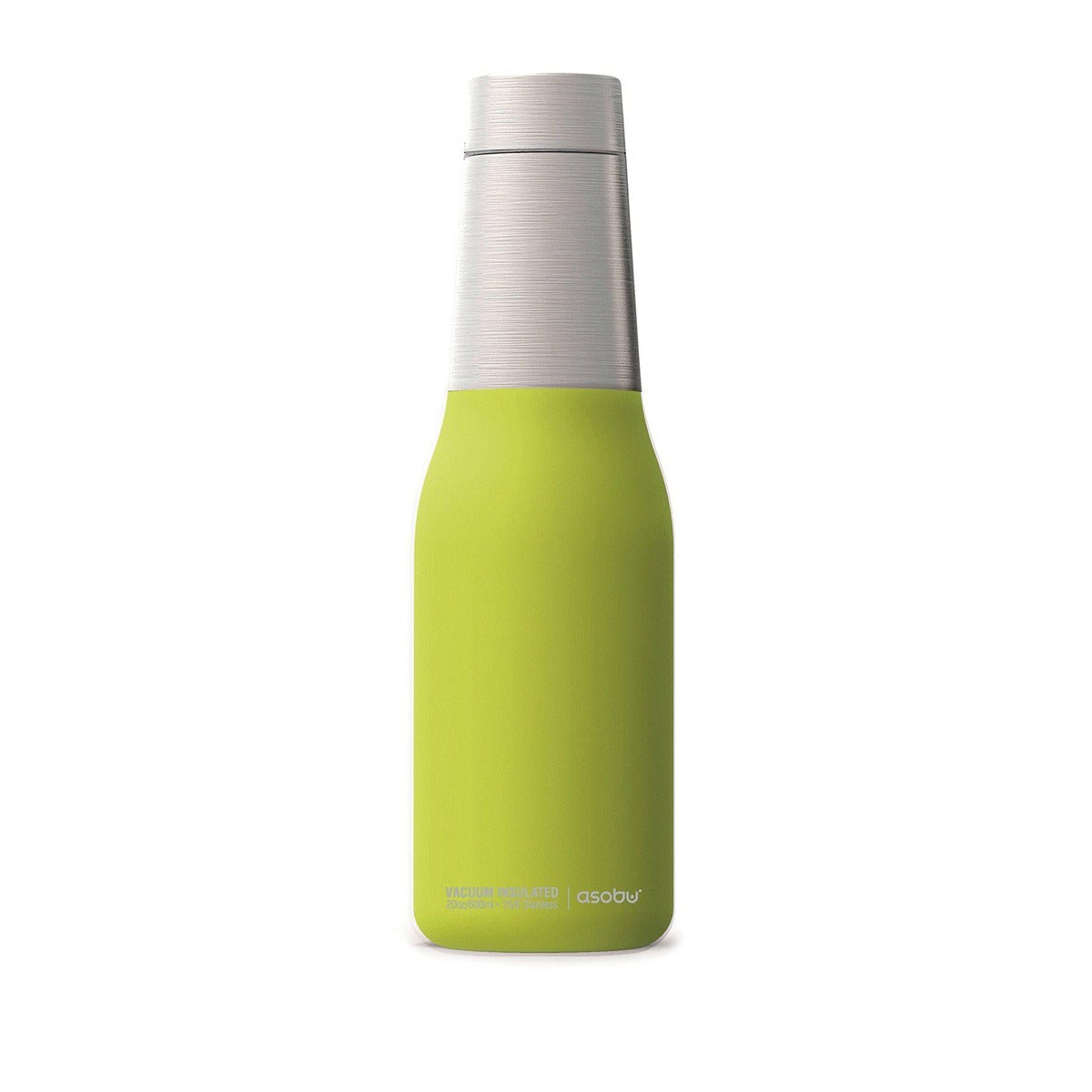 Asobu ASOBU Oasis Vacuum Insulated Double Walled Water Bottle Lime 600 ml