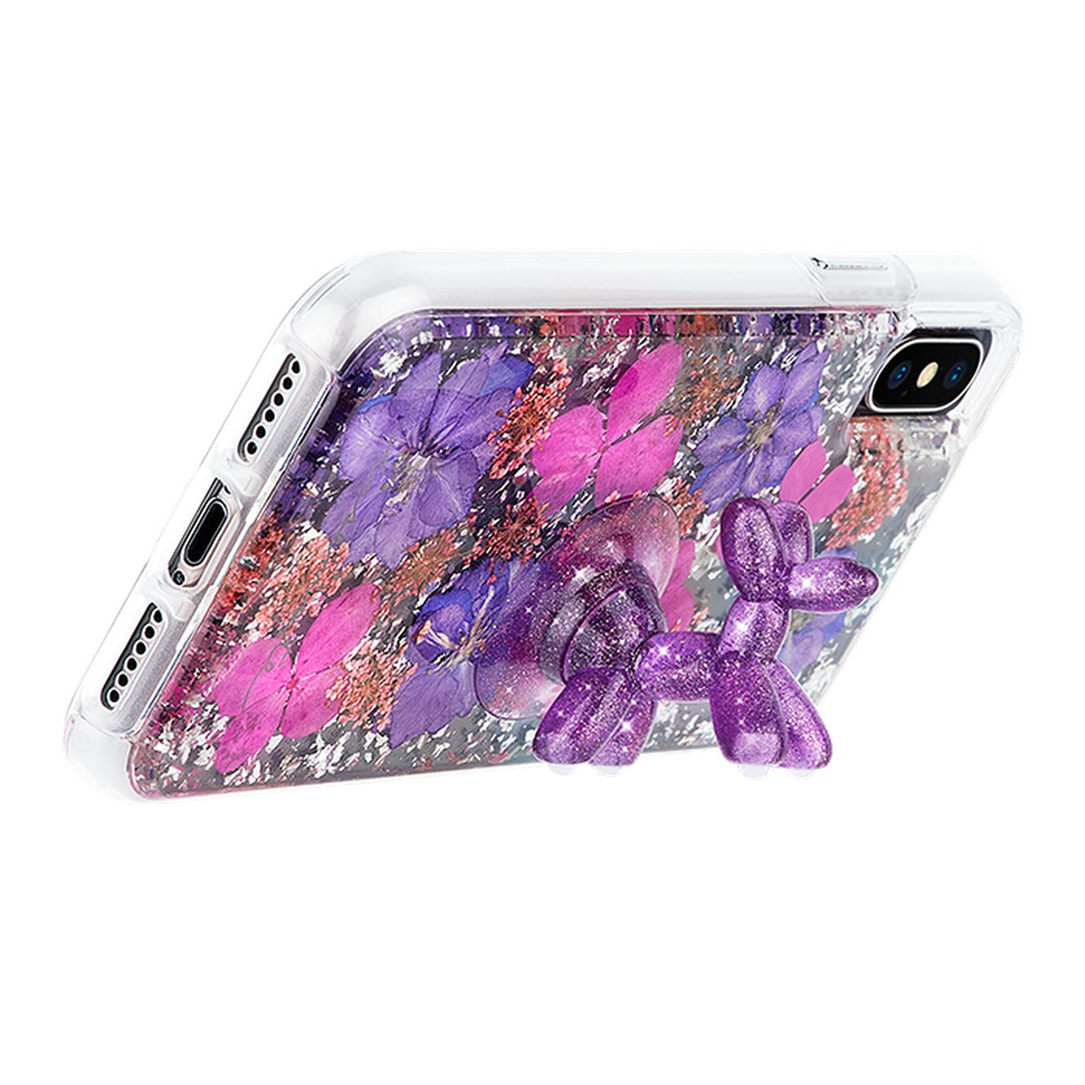 Case-Mate CASE-MATE Stand Ups Balloon Dog Sheer Crystal Purple