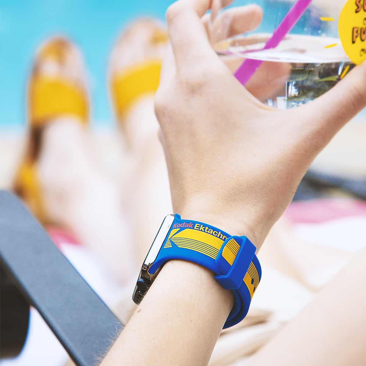 Case-Mate CASE-MATE 38-40mm Kodak Apple Watch Band - Ektachrome Blue