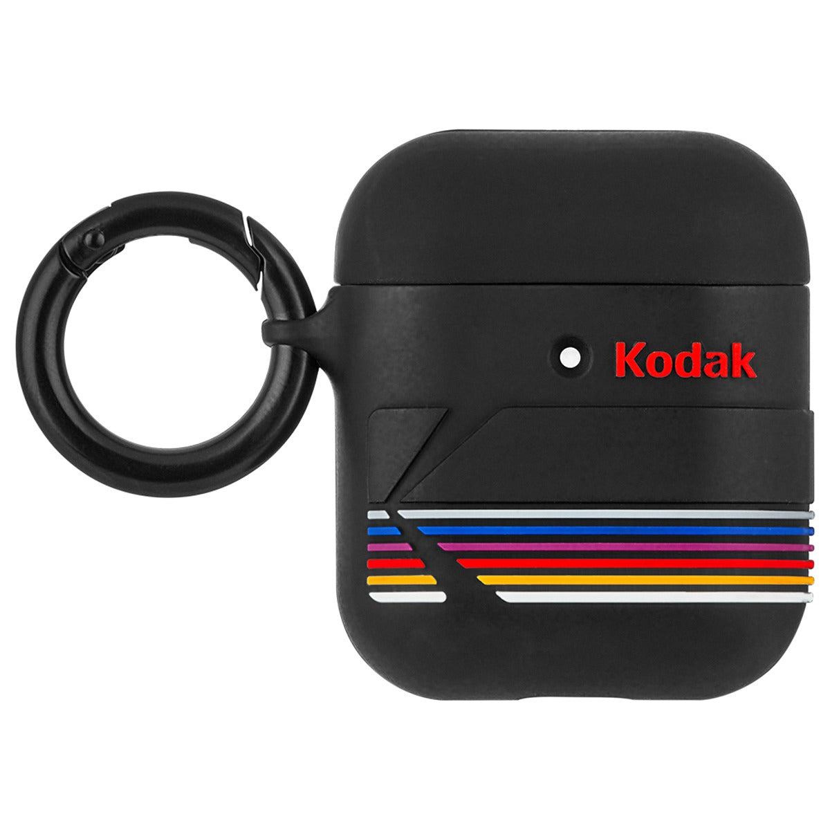 Case-Mate CASE-MATE x Kodak AirPod Matte Black + Shiny Black Logo