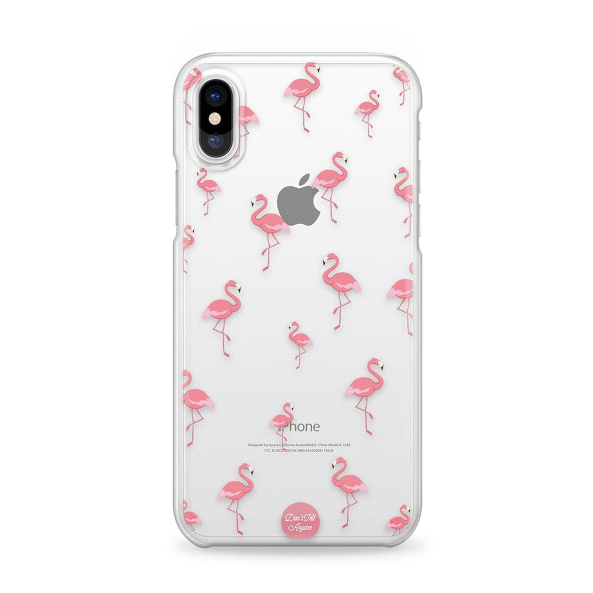 Casetify CASETIFY Snap Case Flamingo for iPhone XS/X
