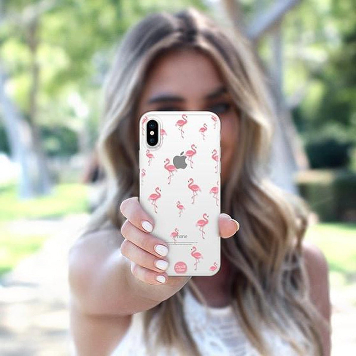 Casetify CASETIFY Snap Case Flamingo for iPhone XS/X