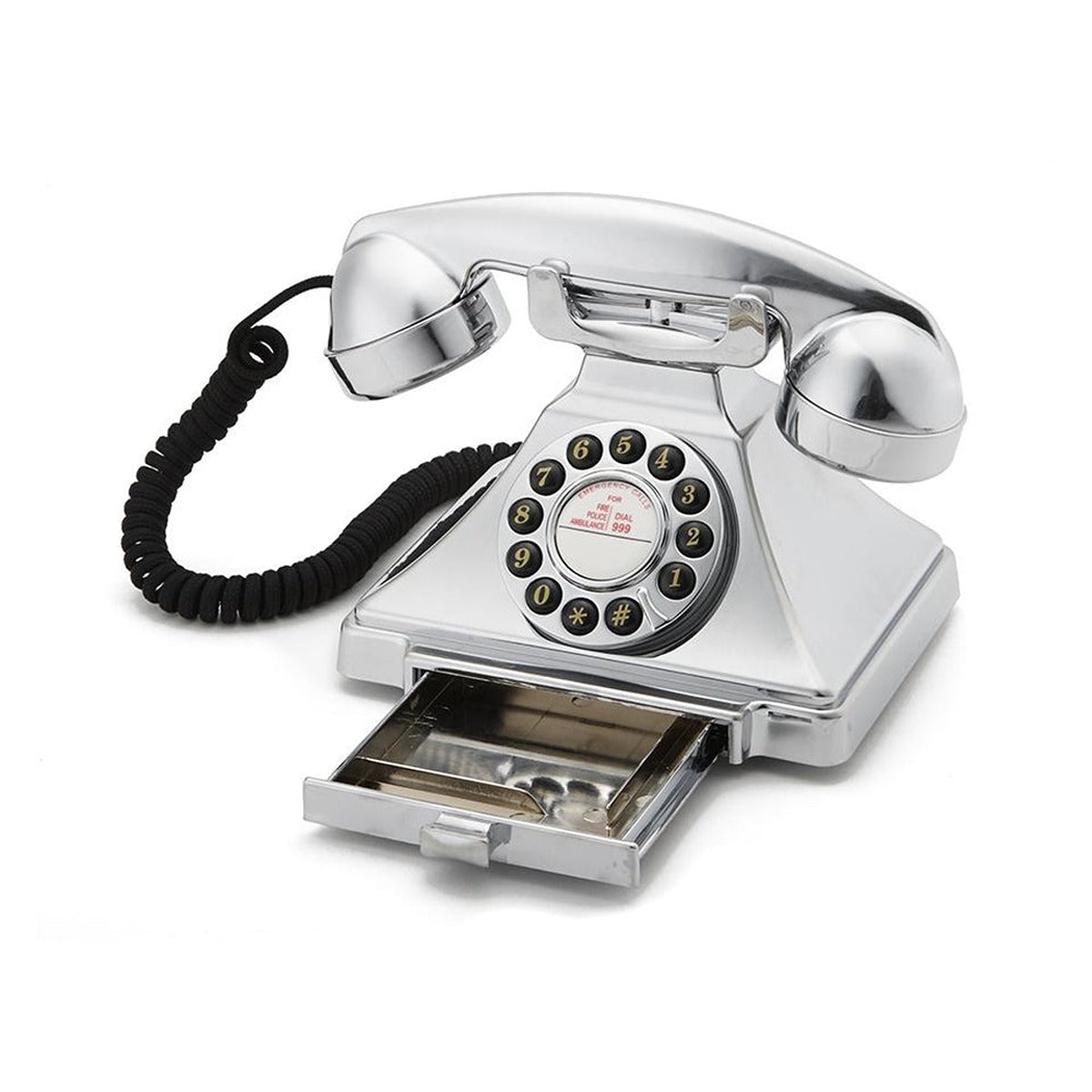GPO Retro GPO Telephone Carrington Chrome