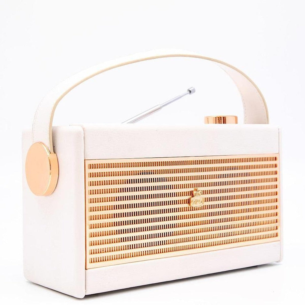 GPO Retro GPO Darcy Portable Analogue Radio Cream
