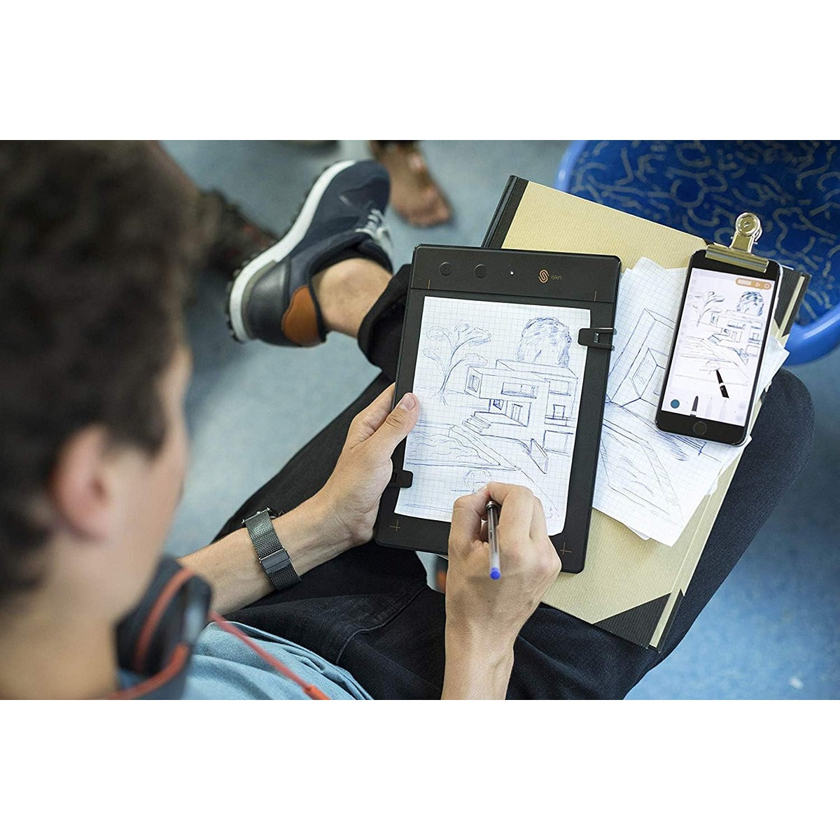 ISKN ISKN The Slate 2+ Tablet for Digitizing Notes  Digital Drawing Pad