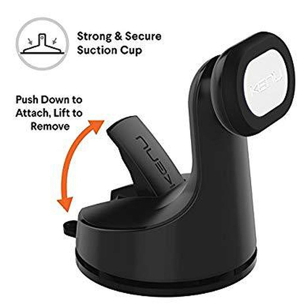 Kenu KENU Airbase Magnetic Premium Suction Mount Black
