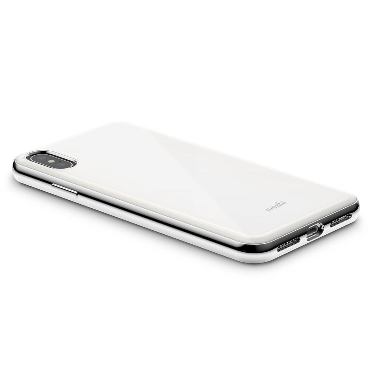 Moshi MOSHI IGlaze for iPhone XS/X Pearl White