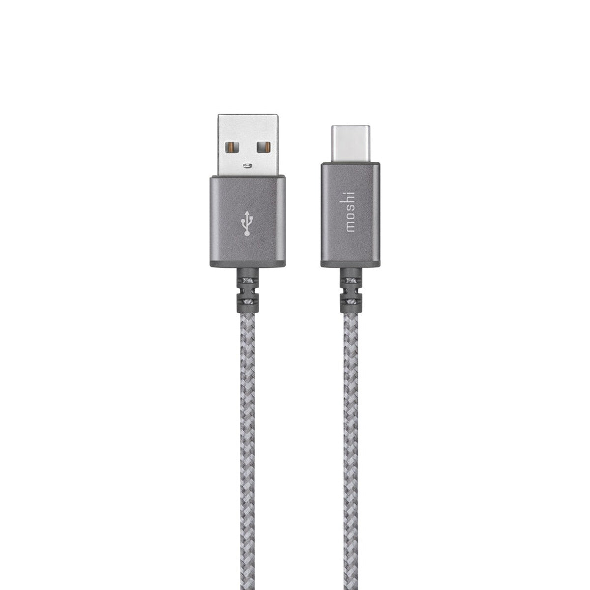 Moshi MOSHI Integra USB-C To USB-A Charge / Sync Cable Titanium Gray