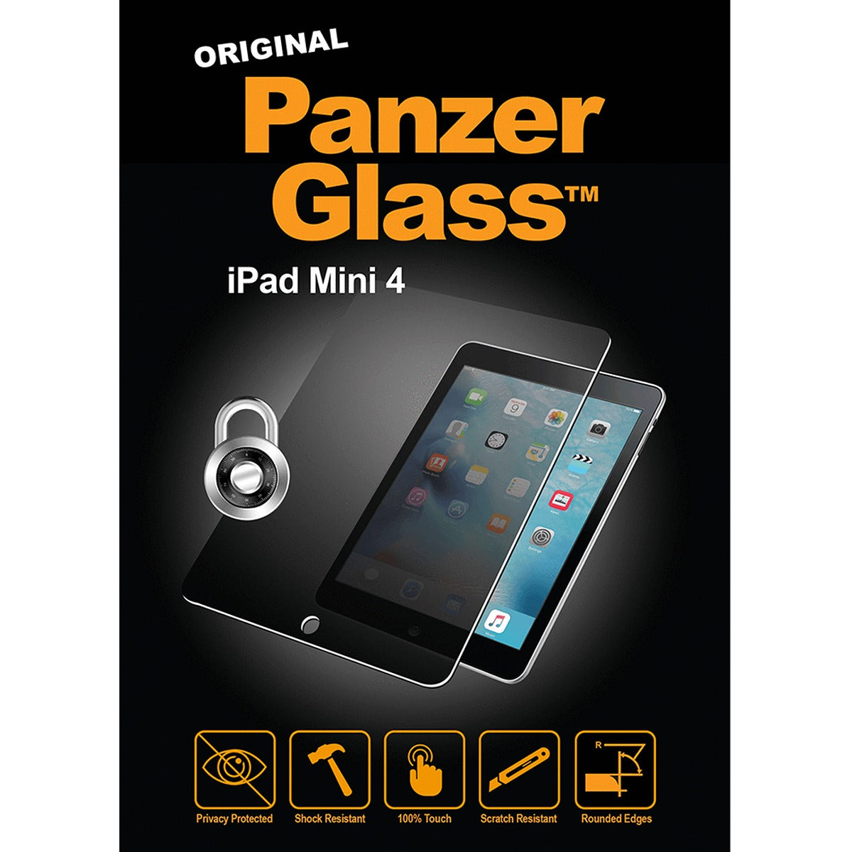 PanzerGlass PANZERGLASS Screen Protector Privacy For iPad Mini 4