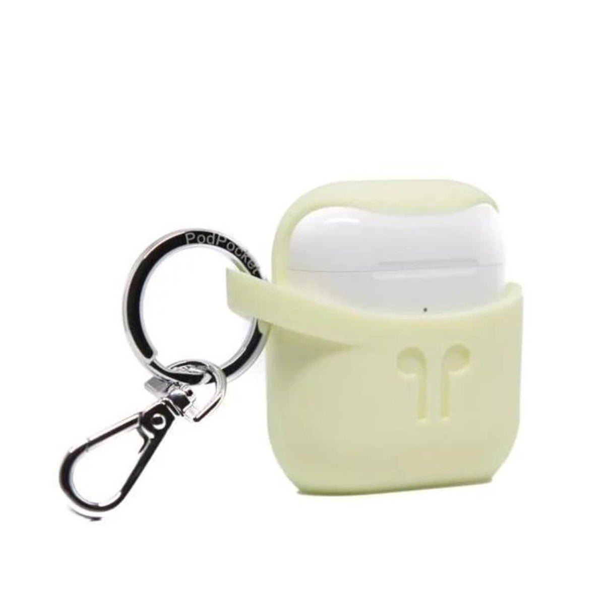 PodPocket PODPOCKET Silicone Case for Apple AirPods - Scoop Collection - Mellow Yellow