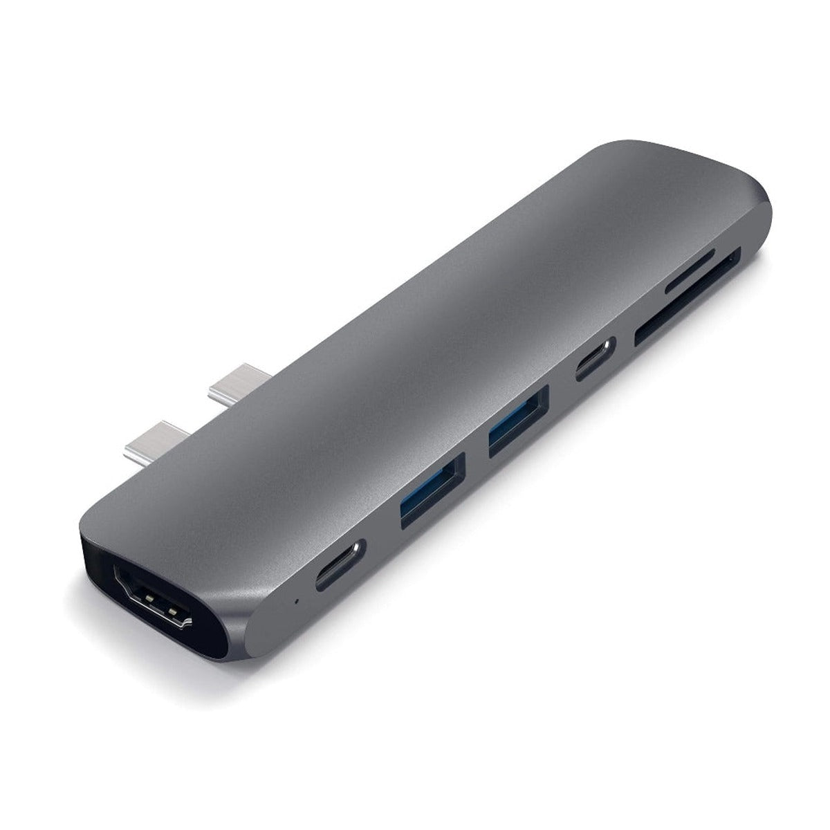 Satechi SATECHI Aluminum Type-C Pro Hub Adapter with 4K HDMI - Space Gray