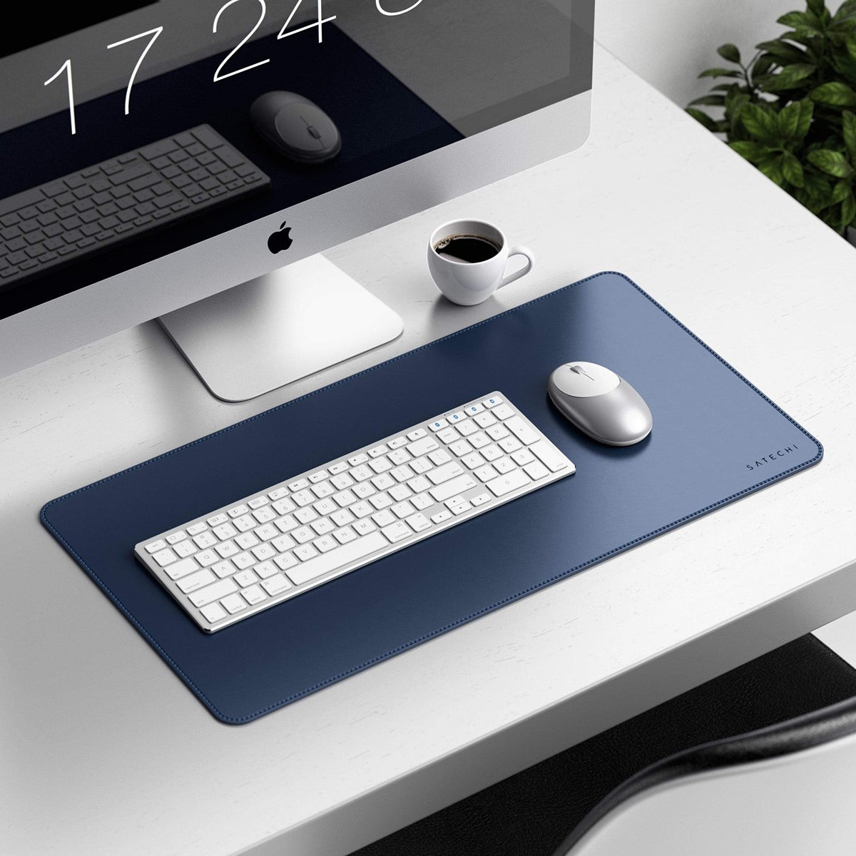 Satechi SATECHI Eco Leather Desk Mat - Blue