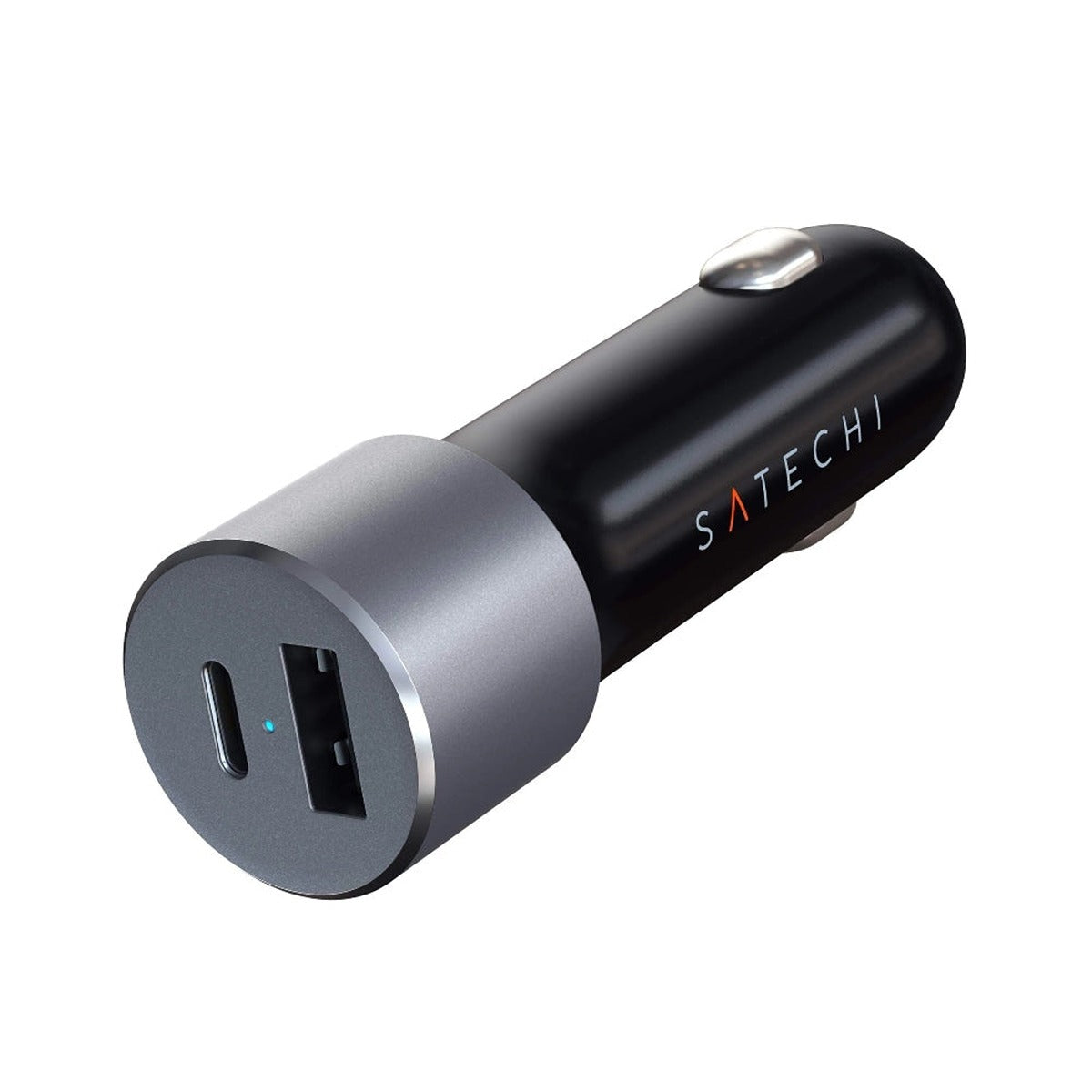 Satechi SATECHI 72W PD Dual Port Car Charger (USB-C + USB-A) - Space Gray