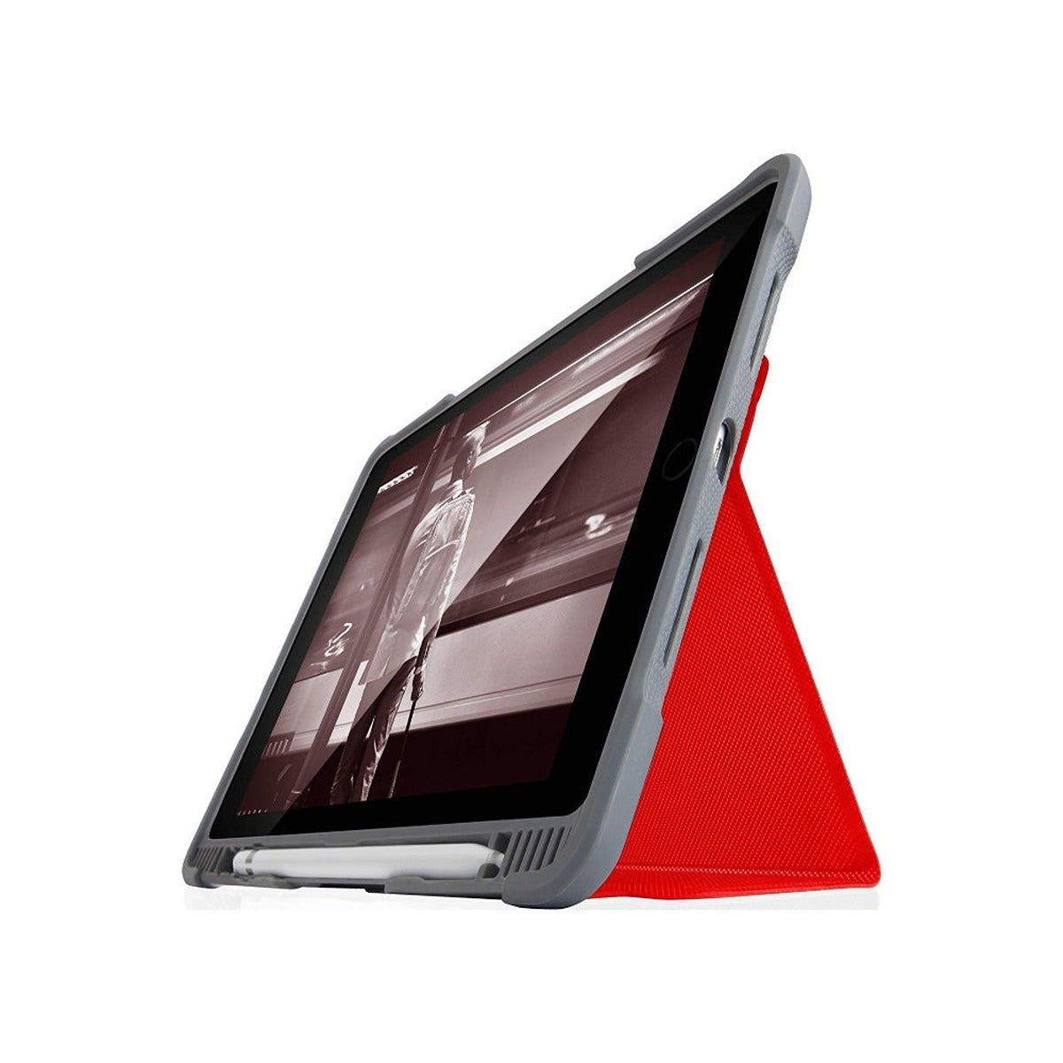 STM STM Dux Plus Rugged Case 2017 for iPad 9.7 Red