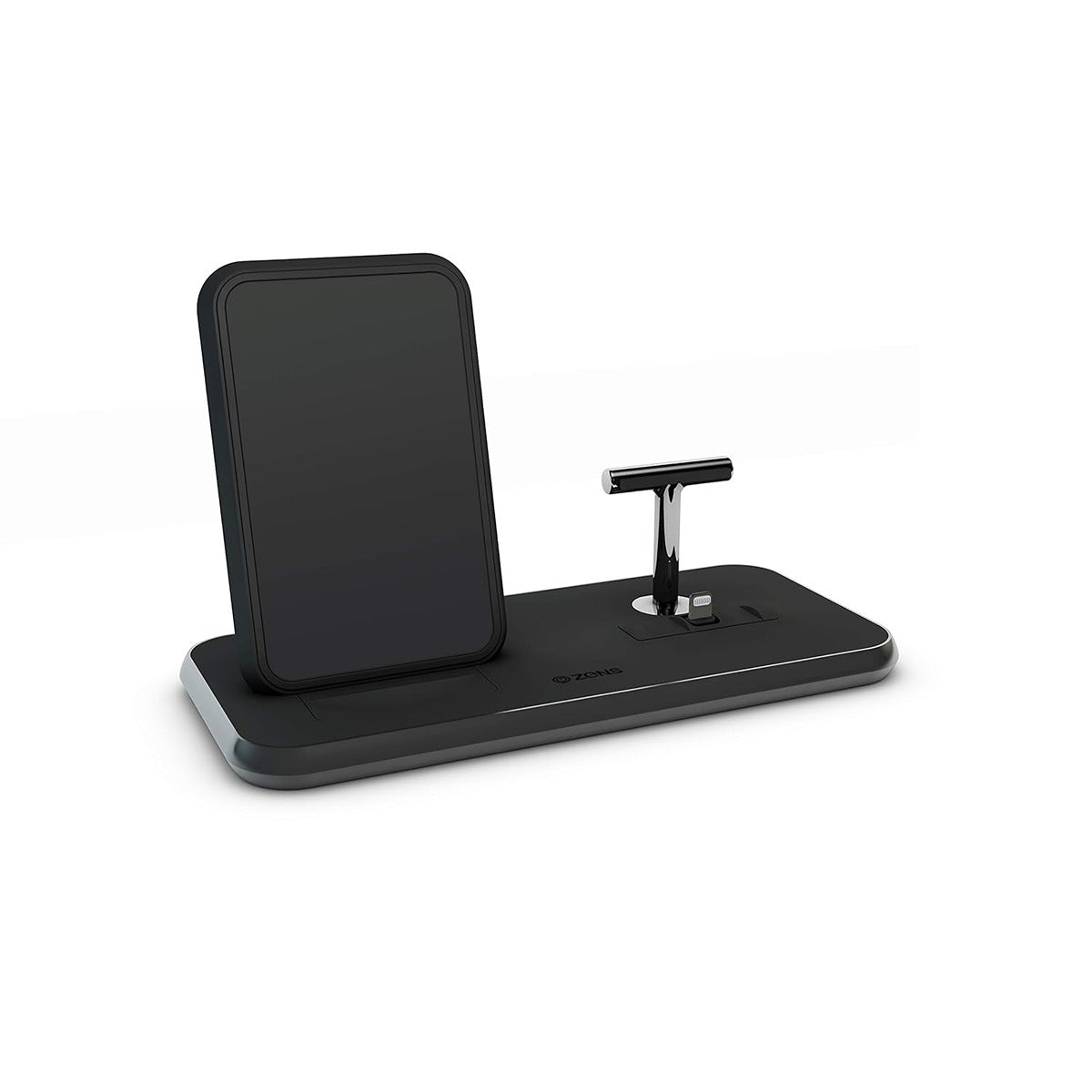 ZENS ZENS Aluminium Dual Wireless Charger + Dock 10W - Black