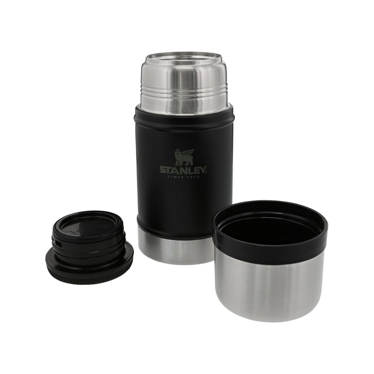 Stanley Classic Vaccumuum Flask 709ml Food Jar - Matte Black