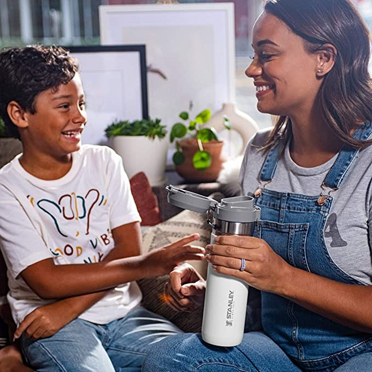 Stanley GO 709ml/24oz Flip Btl Polar