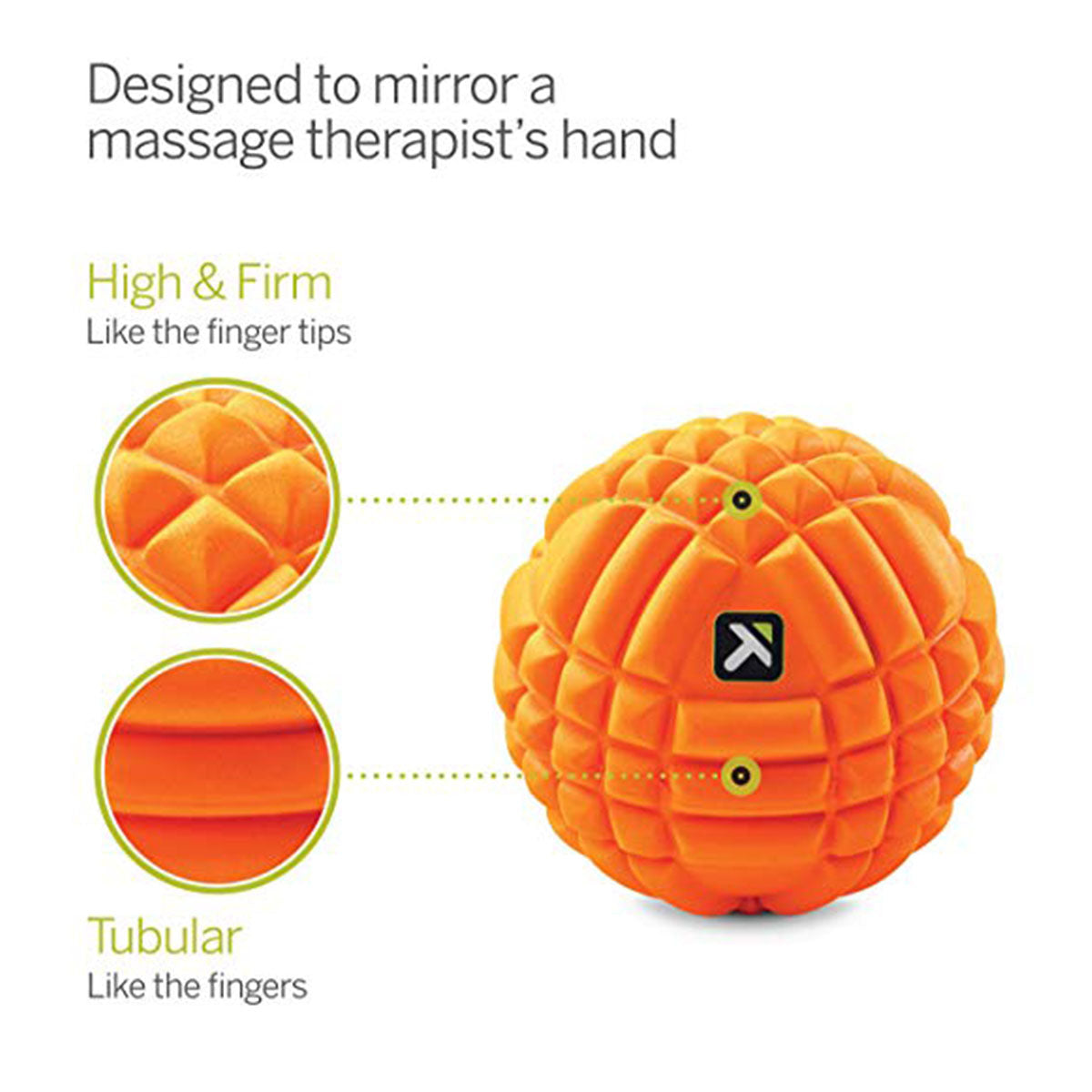 TRIGGER POINT Deep Body Tissue The Grid Massage Ball - Orange