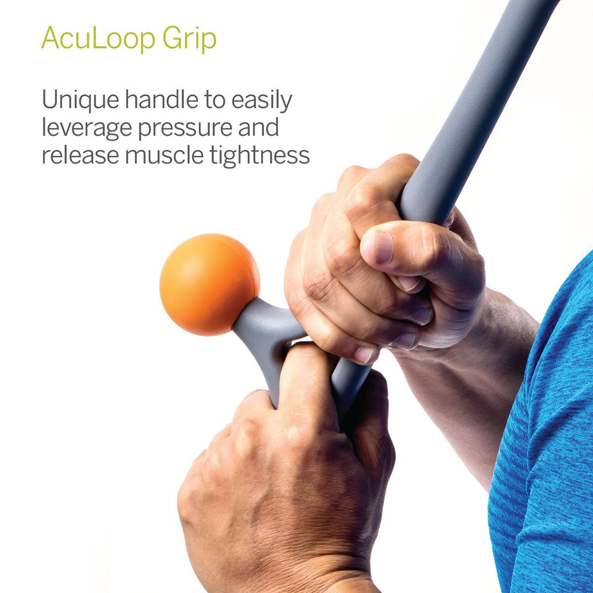 TRIGGER POINT Acucurve Cane-  Massage Stick- Grey