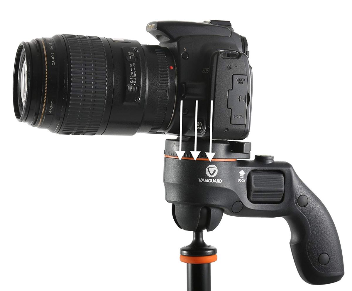 Vanguard Espod Cx 203Agh Aluminium Tripod Espod ( Pistol Head)