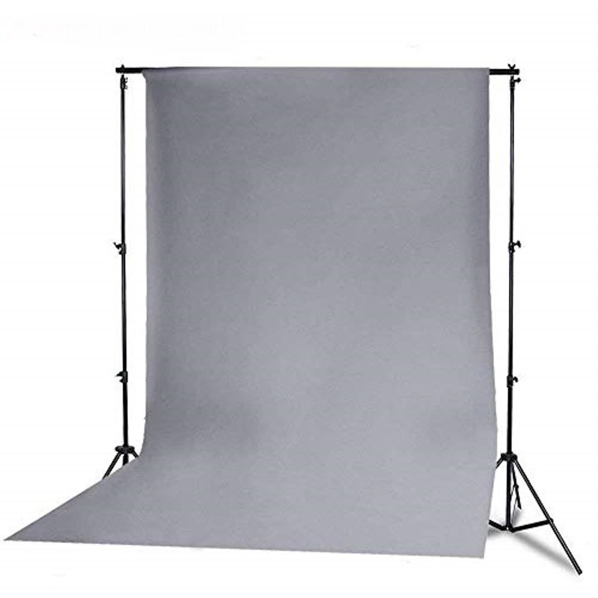 Visico Cloth-Muslin Background 3X6Mtr Grey