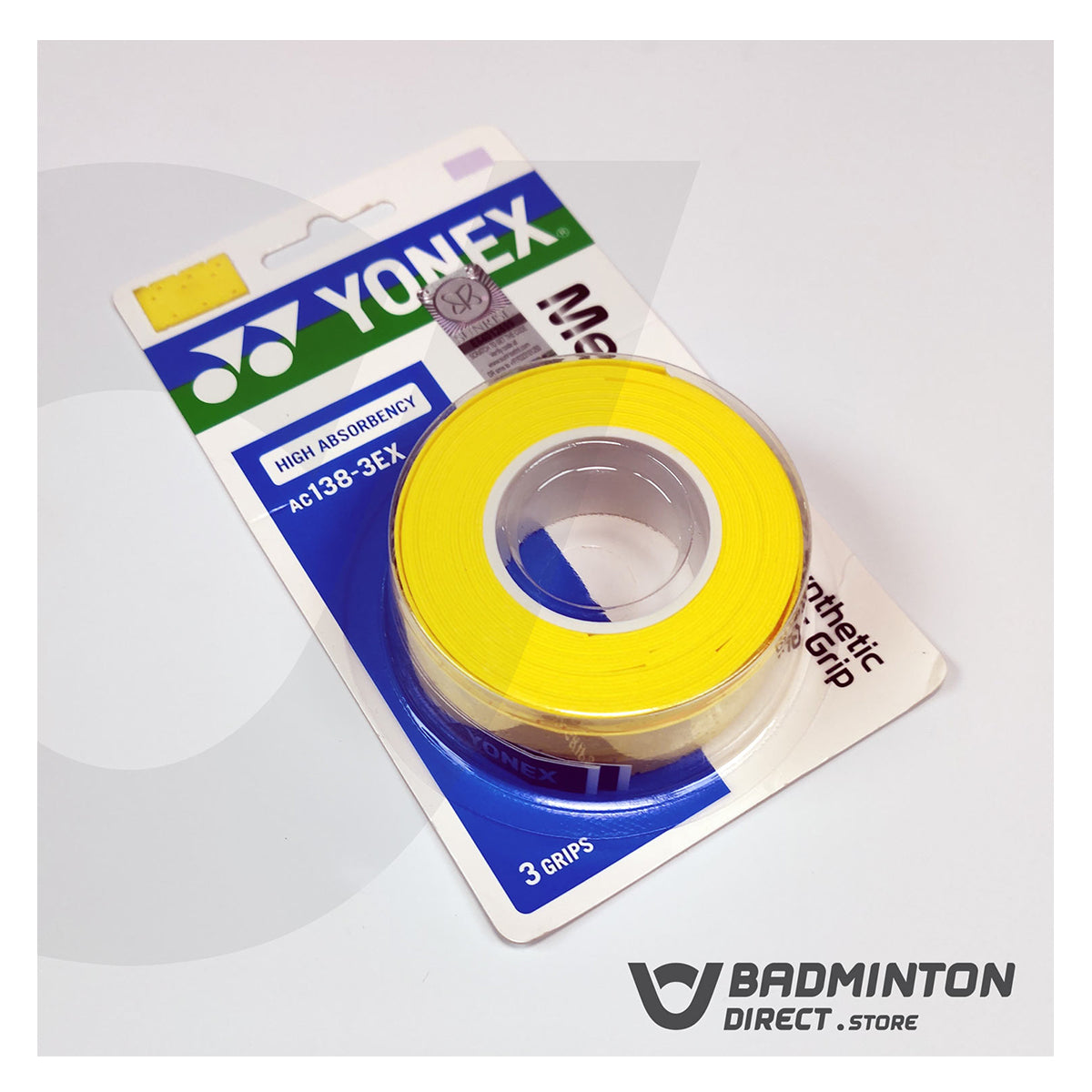 Yonex Mesh Grip Citiric Yellow AC138-3EX