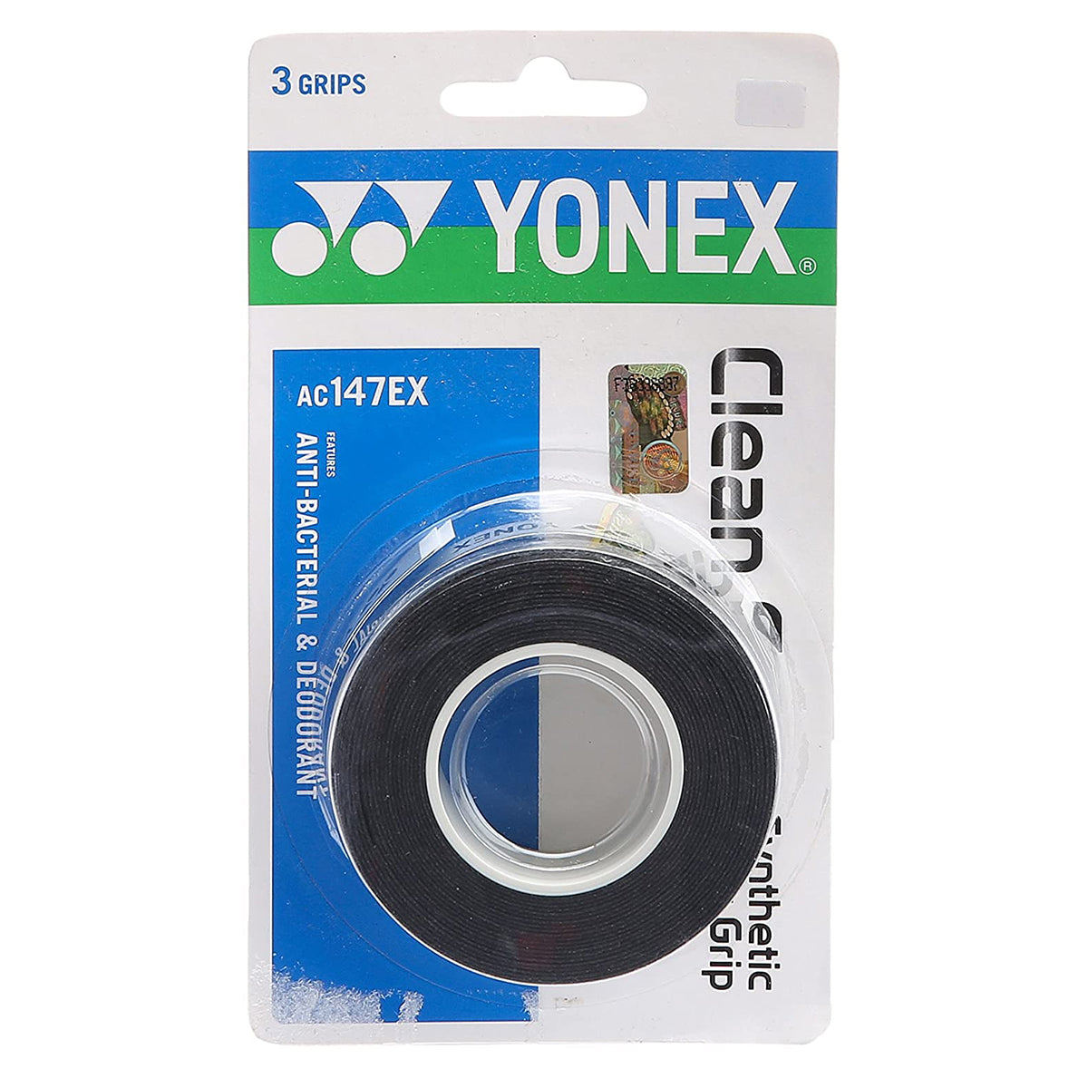Yonex Clean Grip Cool Black AC 147-3EX