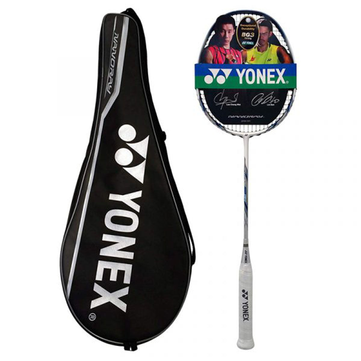Yonex Nanoray 50FX Badminton Racket White / Blue