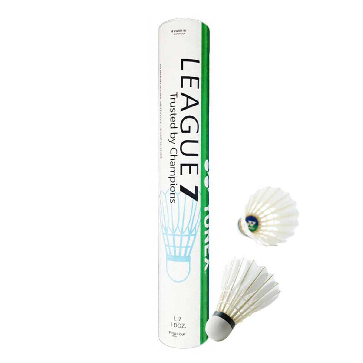 Yonex League 7 Feather Shuttlecock Speed #2
