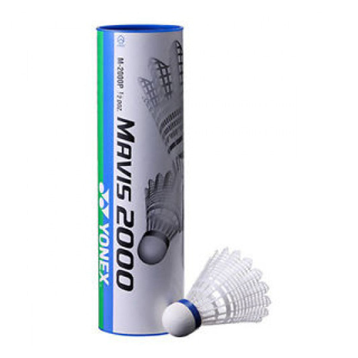 Yonex Mavis 2000 White Middle (1*6) Blue Cap Shuttlecock